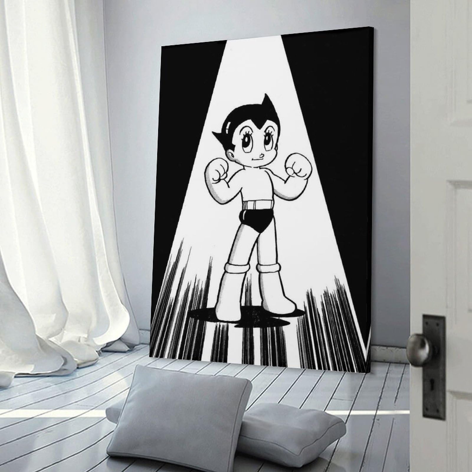 Amazon.co.jp: 鉄腕アトム 超クリア 黒と白の絵 漫画 ポスター (8